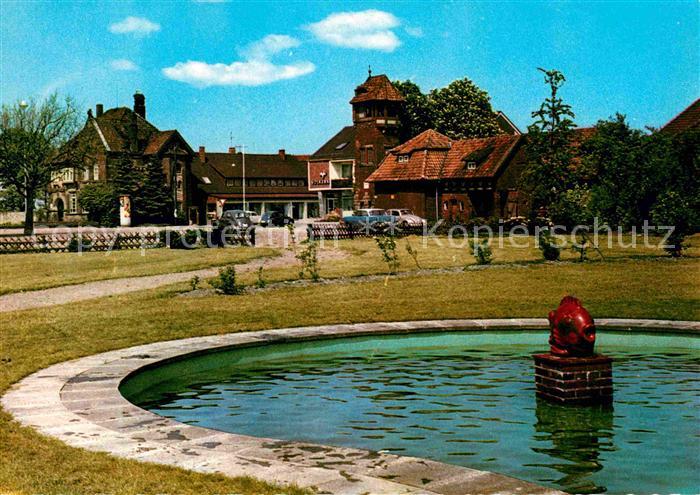Rehburg-Loccum Am Marktplatz Brunnen