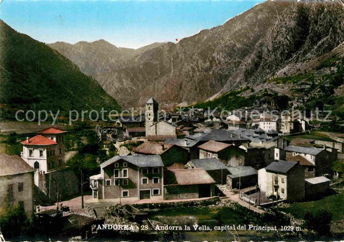 Andorra La Vella Capital del Principat