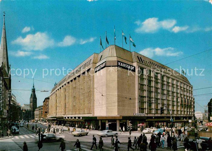 HAMBURG  CITY Moenckebergstrasse Karstadt Haus