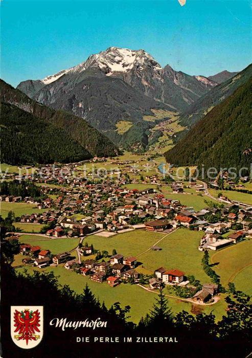 Mayrhofen Zillertal mit Gruenberg