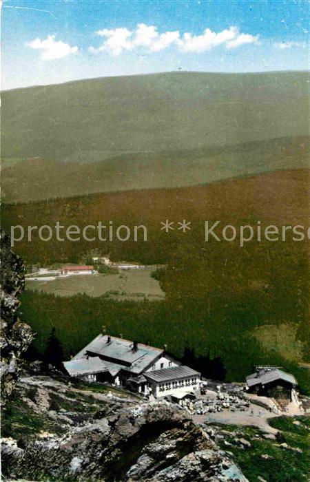 Grosser Arber Arberschutzhaus Bayerischer Wald