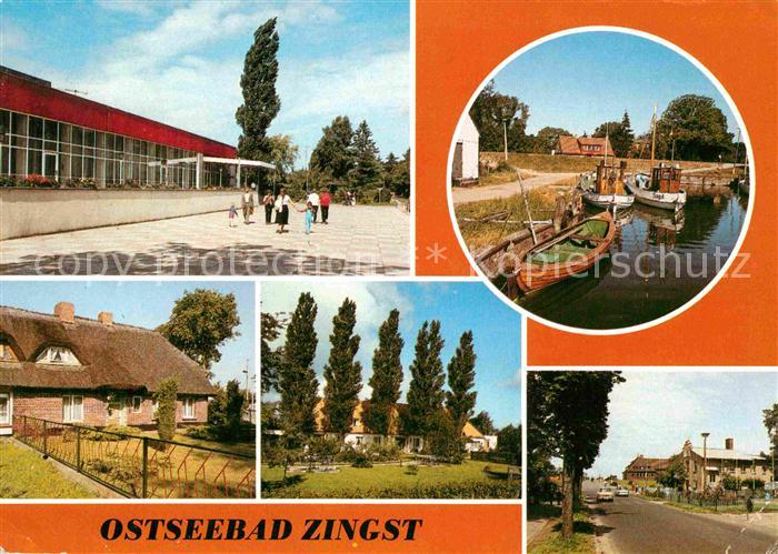 Zingst Ostseebad FDGB Erholungsheim Stoertebeker Hafen Friedensstrasse Urlauberd
