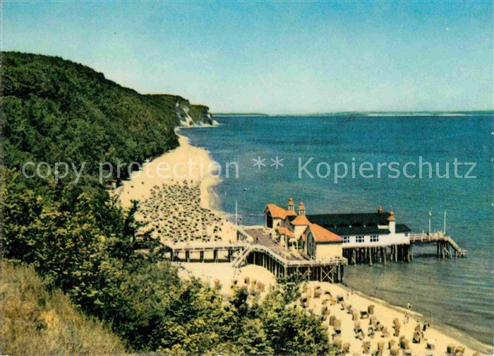 Sellin Ruegen Seebruecke Strand Kueste