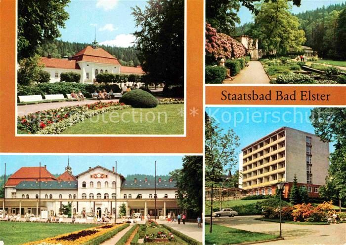 Bad Elster Badehaus HO Badecafe Badeplatz Klinik
