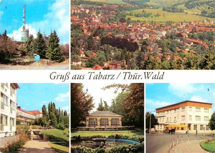 Tabarz Grosser Inselsberg Zimmerberg FDGB Erholungsheim Lesehalle HO Gaststaette