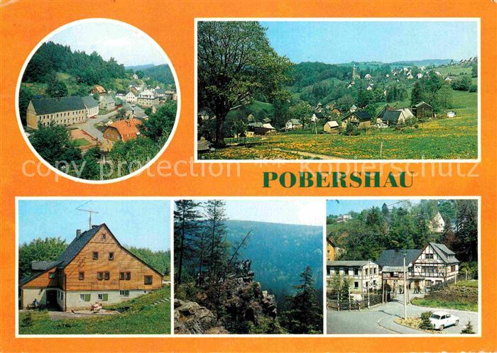 Pobershau uebersicht Betriebsferienheim Katzenstein Felsen Huthaus Schauberberg