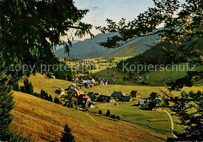 Menzenschwand Panorama Hoehenluftkurort Hochschwarzwald