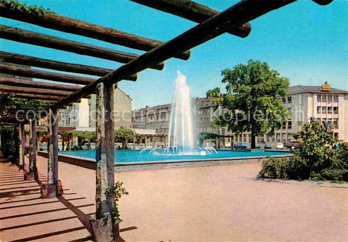 MoeNCHENGLADBACH NRW Bismarckplatz Fontaene