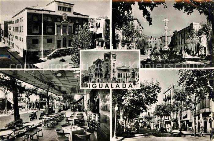 Igualada Vistas de la poblacion