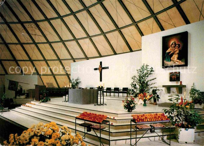 Vallendar Pilgerzeit Schoenstatt Kirche Inneres