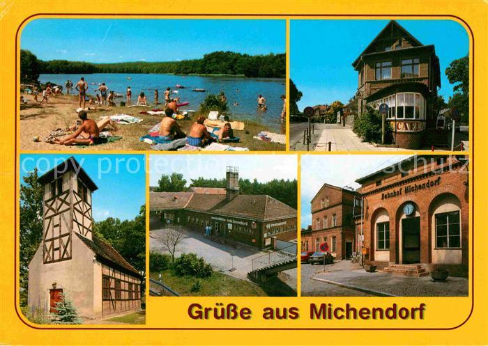 Michendorf Lienewitzsee Cafe am Kreuzpunkt Kirche Raststaette Bahnhof