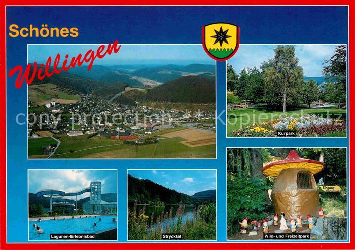 Willingen Sauerland Kurpark Wild und Freizeitpark Strycktal Lagunen Erlebnisbad
