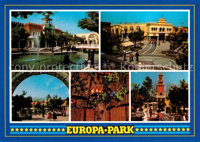 Rust Ortenaukreis Europa Park Freizeit und Familienpark Piazza Italienischer Sta