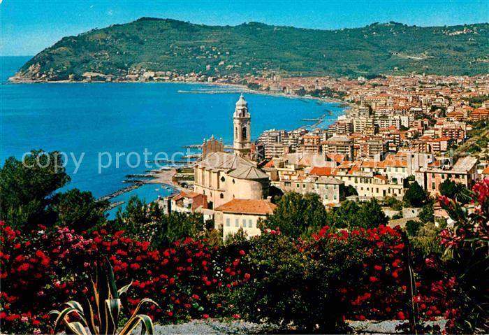 Diano Marina Panorama visto da Cervo Ligure Riviera dei Fiori