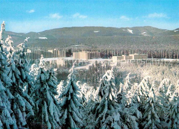 Hahnenklee-Bockswiese Harz Ferienpark mit Kurhotel Winterpanorama