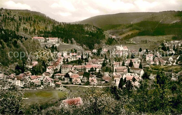 Herrenalb Bad Herrenalb Gesamtansicht Schwarzwald