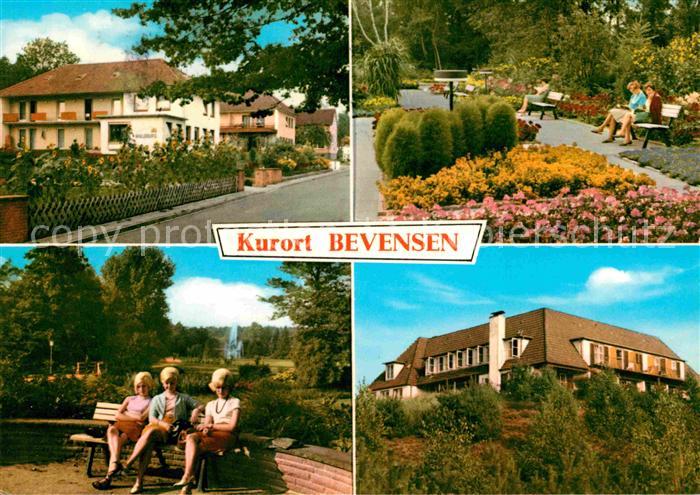 Bevensen Bad Kurhaus Park Promenade