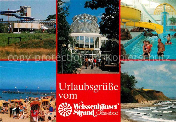 Weissenhaeuser Strand Ferienpark Schwimmbad Strand Kueste