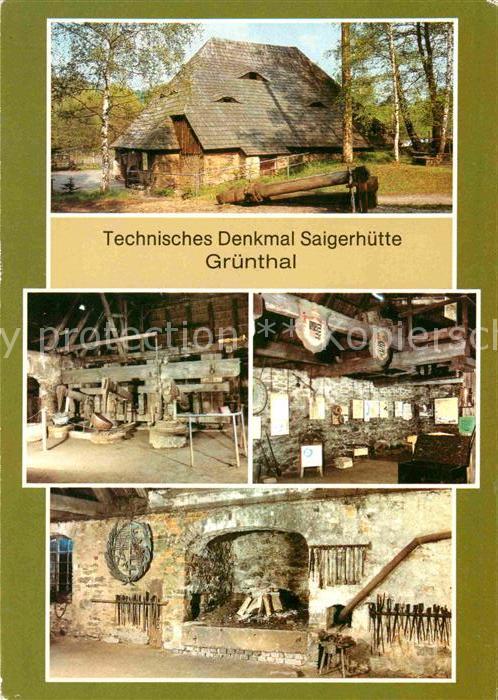 Gruenthal Olbernhau Saigerhuette Teilansichten