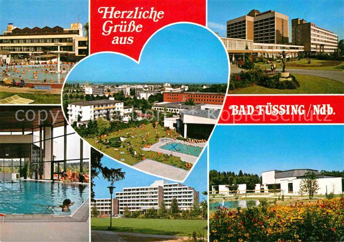 Bad Fuessing Kurhaus Freibad Hallenbad Teilansichten