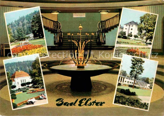 Bad Elster Badecafe Badehaus Am Rosengarten Wandelhalle Trinkbrunnen