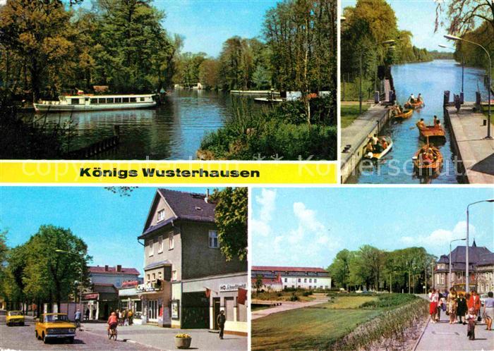 Koenigs-Wusterhausen Dahmepartie Schleuse Neue Muehle Bahnhofstr Ernst Thaelmann