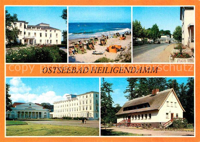 Heiligendamm Ostseebad Maxim Gorki Haus Strand Ortsansicht Haus Mecklenburg Betr