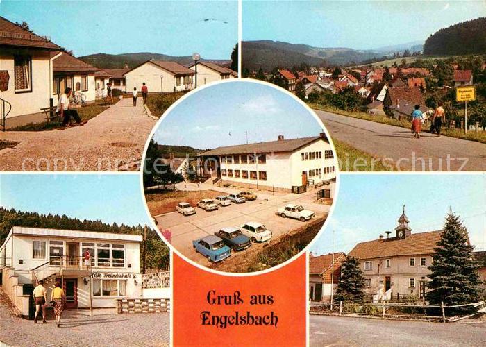 Engelsbach Bungalows Teilansicht Urlaubersiedlung Cafe Freundschaft Rat der Geme