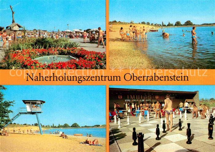 Karl-Marx-Stadt Naherholungszentrum Oberrabenstein Strandpartien Gartenschach