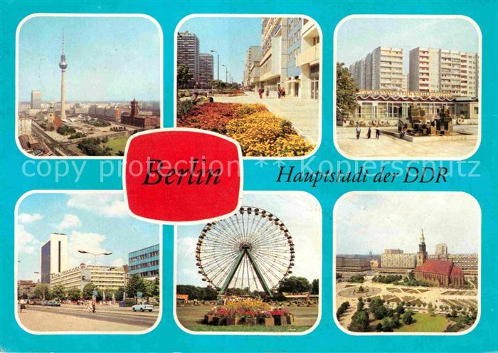 BERLIN  CITY Stadtzentrum Leipziger Str Greifswalder Str Friedrichstr Unter den