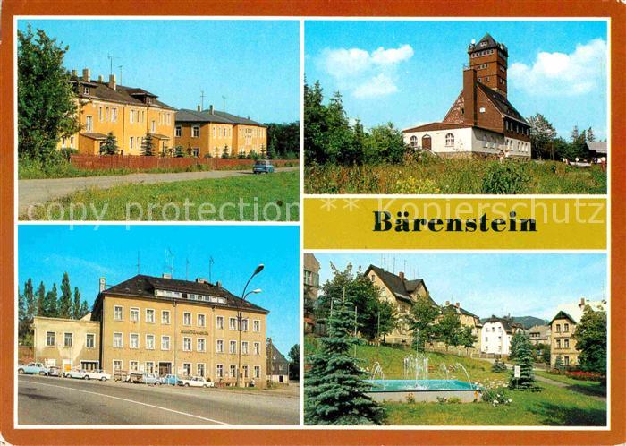 Baerenstein Annaberg-Buchholz Ferienheim VEB Leipzig Grimma HOG Berghotel Baeren