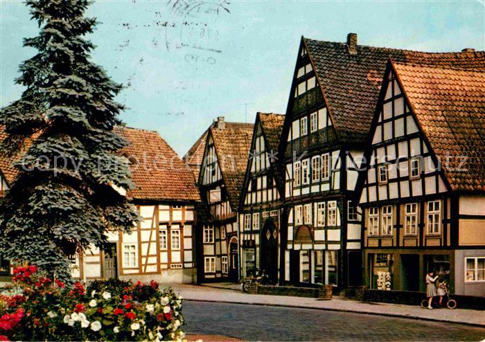 Bad Salzuflen Fachwerkhaeuser am Salzhof