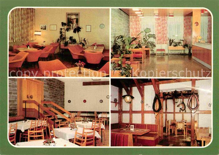 Oberhof Thueringen Ferienheim Richard Eiling Kulturraum Empfang Speiseraum Bauer