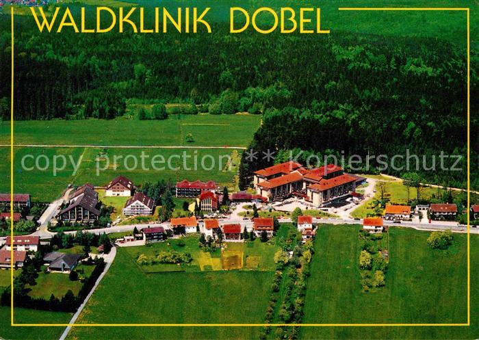 Dobel Schwarzwald Waldklinik Dobel Fliegeraufnahme