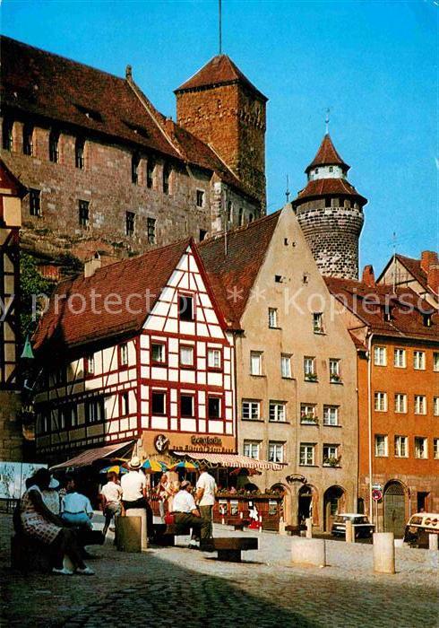 NueRNBERG  CITY Burgblick vom Duererplatz