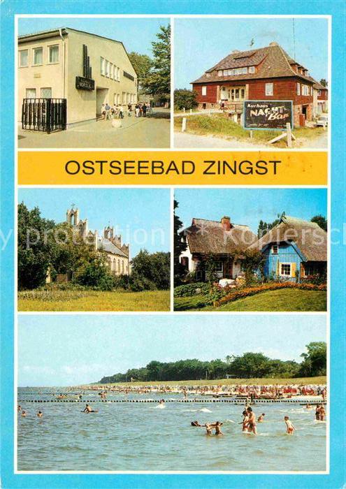 Zingst Ostseebad FDGB Restaurant Nordlicht Kurhaus Peter und Paul Kirch Katen St