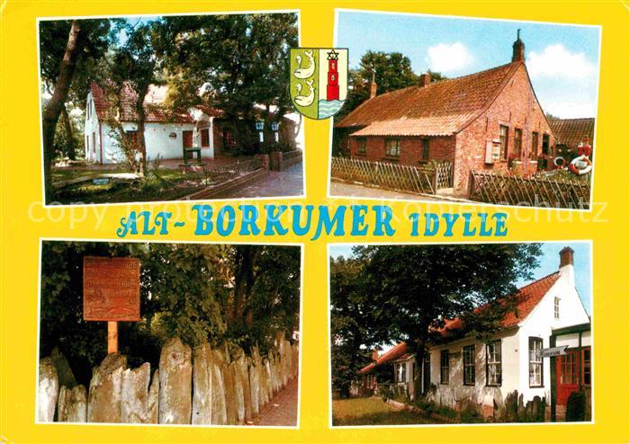 BORKUM Nordseebad Niedersachsen Alt Borkumer Idylle