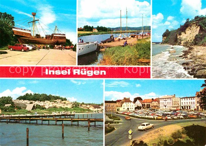 Sassnitz Ostseebad Ruegen Piratenschiff Sellin Segelhafen Steilufer Putbus Zeltp