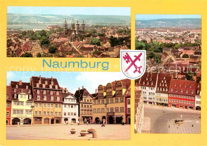 Naumburg Saale Teilansichten Wilhelm Pieck Platz