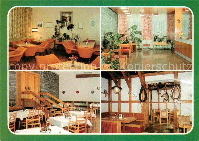 Oberhof Thueringen Kulturraum Empfang Speiseraum Bauernstube