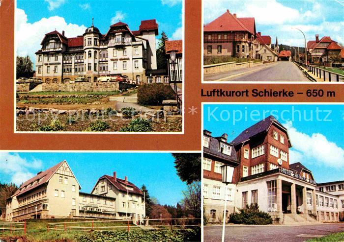 Schierke Harz FDGB Erholungsheim Franz Mehring Brockenstr FDGB Erholungsheim Her