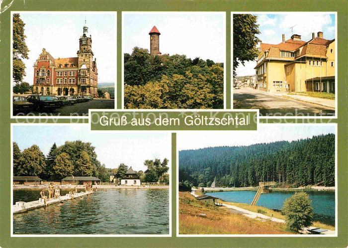Goeltzschtal Vogtland Falkenstein Rathaus Talsperre Auerbach Schloss Ellefeld Th