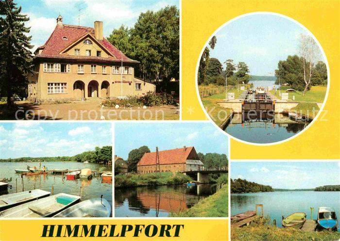 Himmelpfort FDGB Erholungsheim Werner Schaumann Schleuse Stolpsee Brauhaus Hauss