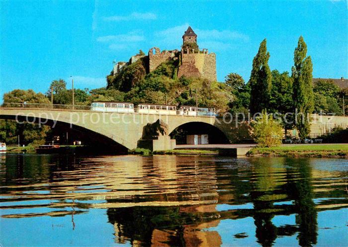 Halle Saale Burg Giebichenstein Saalebruecke