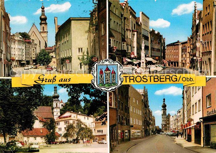 Trostberg Ortsansichten Kirche