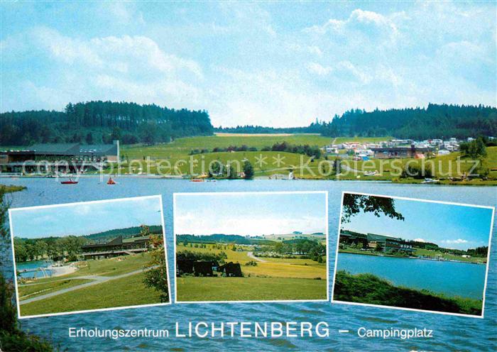 Lichtenberg Oberfranken Naturpark Frankenwald Campingplatz