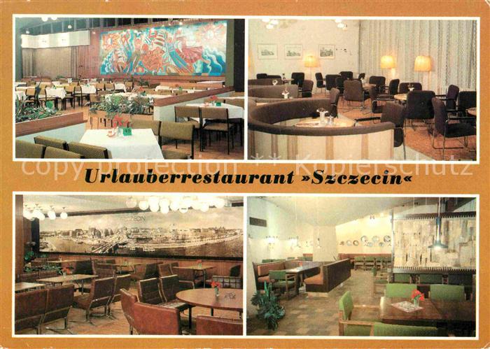 Binz Ruegen FDGB Restaurant Szczecin Speiserestaurant Odra Cafe Malina Verbinder