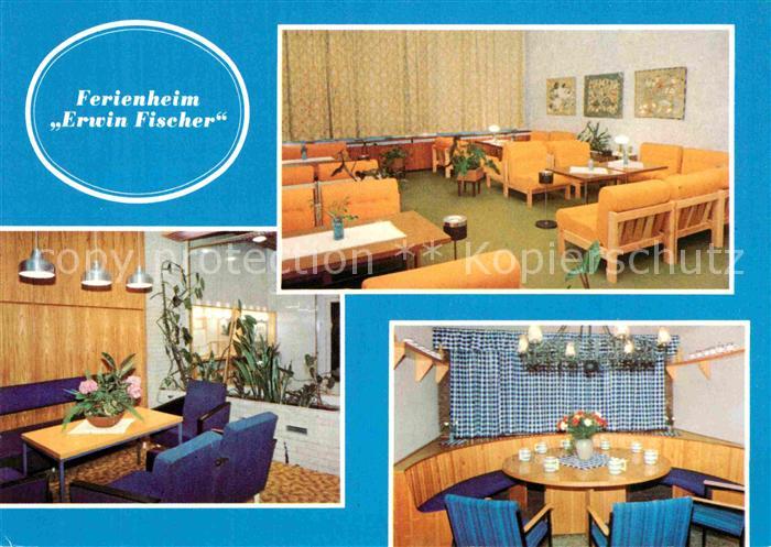 Kuehlungsborn Ostseebad Ferienheim Erwin Fischer Klubraum Empfang Bauernstube