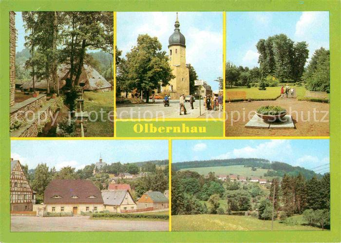 Olbernhau Erzgebirge Althammer Denkmal Saigerhuette Gruenthal Thaelmann Platz mi