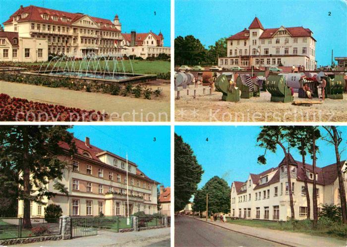 Kuehlungsborn Ostseebad FDGB Erholungsheime Georgi Dimitroff Jochen Weigert Albe